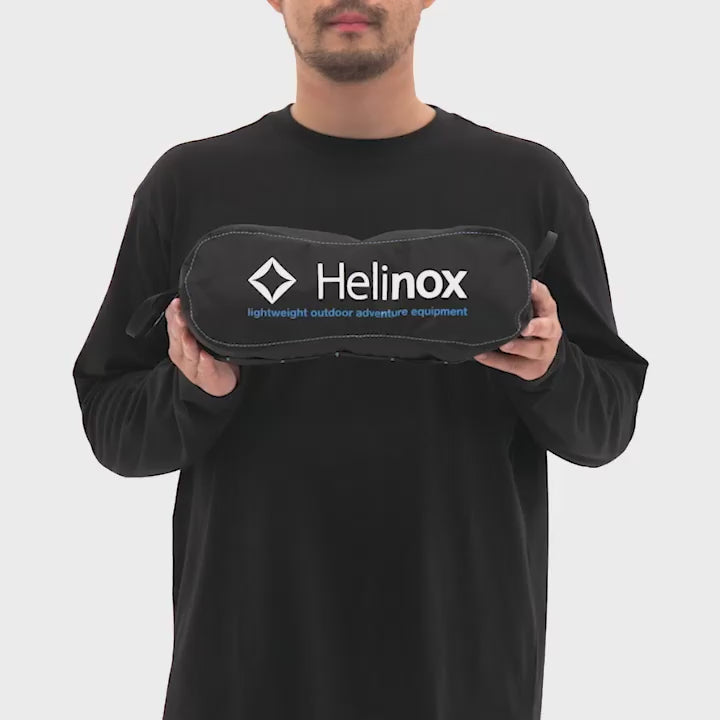 Load video: Helinox Chair One - Black