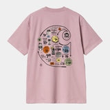 Carhartt C Logo T-Shirt - Hortensia