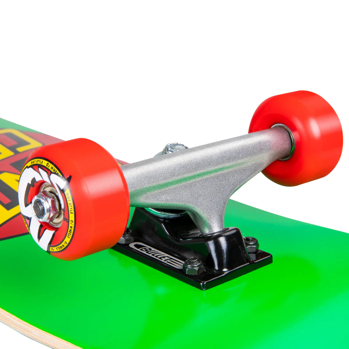 Santa Cruz Classic Dot Mid Complete Skateboard - Green