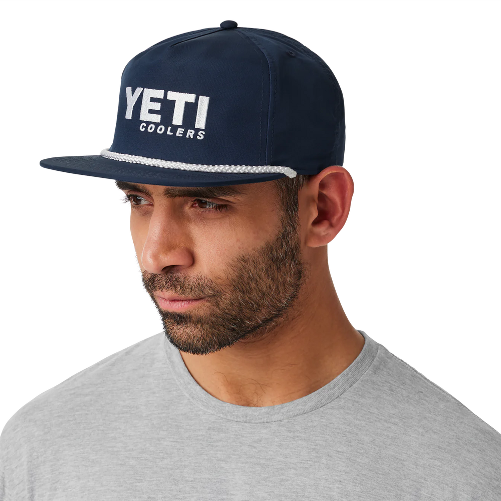 Yeti Coolers Mid Pro Flat Brim Rope Hat-Headwear-troggs.com