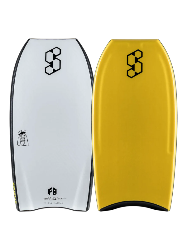 Science Bodyboard Style Sub Zero PE Crescent Tail - Yellow