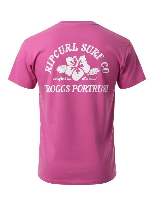 Rip Curl x Troggs Portrush Hibiscus Puff T-Shirt