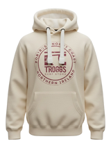 Troggs Mono Sticker Hoodie - Ivory