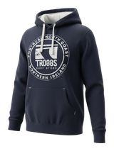 Troggs Mono Sticker Hoodie - Oxford Navy