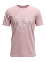 Troggs Mono Sticker T-Shirt - Light Pink
