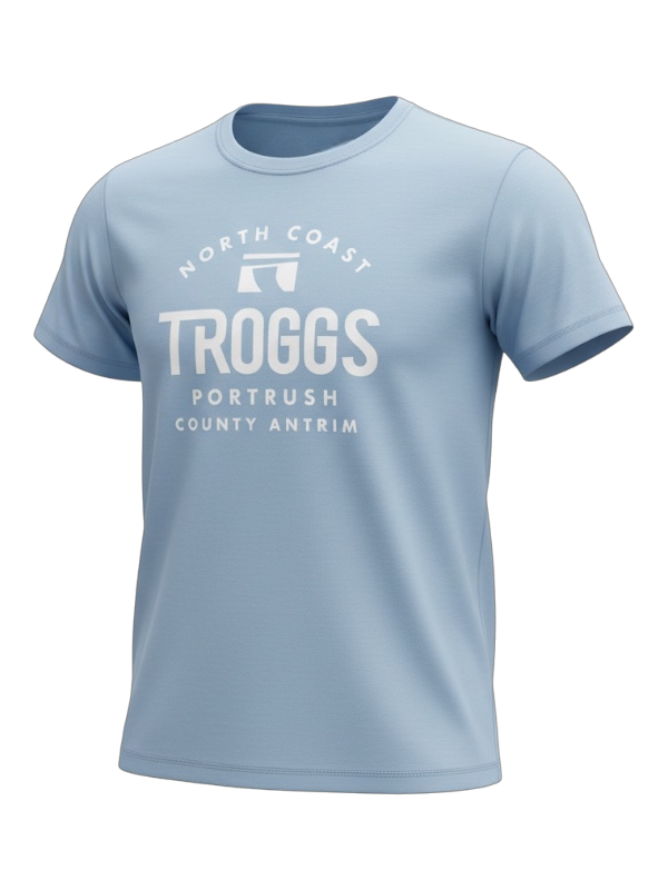 Troggs Kids Signature T-Shirt - Blue Soul