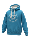 Troggs Mono Sticker Hoodie - Tropical Blue