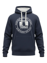 Troggs Mono Sticker Hoodie - Oxford Navy