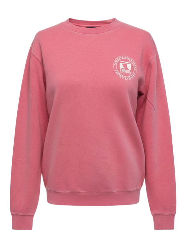 Troggs Independant Washed Sweatshirt - Pink