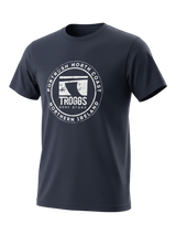 Troggs Mono Sticker T-Shirt - Navy