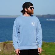 Troggs Independant Washed Sweatshirt - Sky Blue