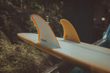 Futures Christenson Twin Fins - White/Brown