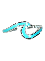 Pura Vida Enameled Wave Ring