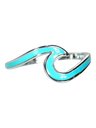 Pura Vida Enameled Wave Ring