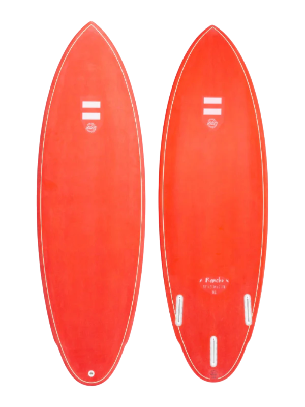 Indio Endurance Rancho Surfboard Futures - Red Fall