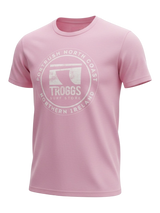 Troggs Mono Sticker T-Shirt - Light Pink