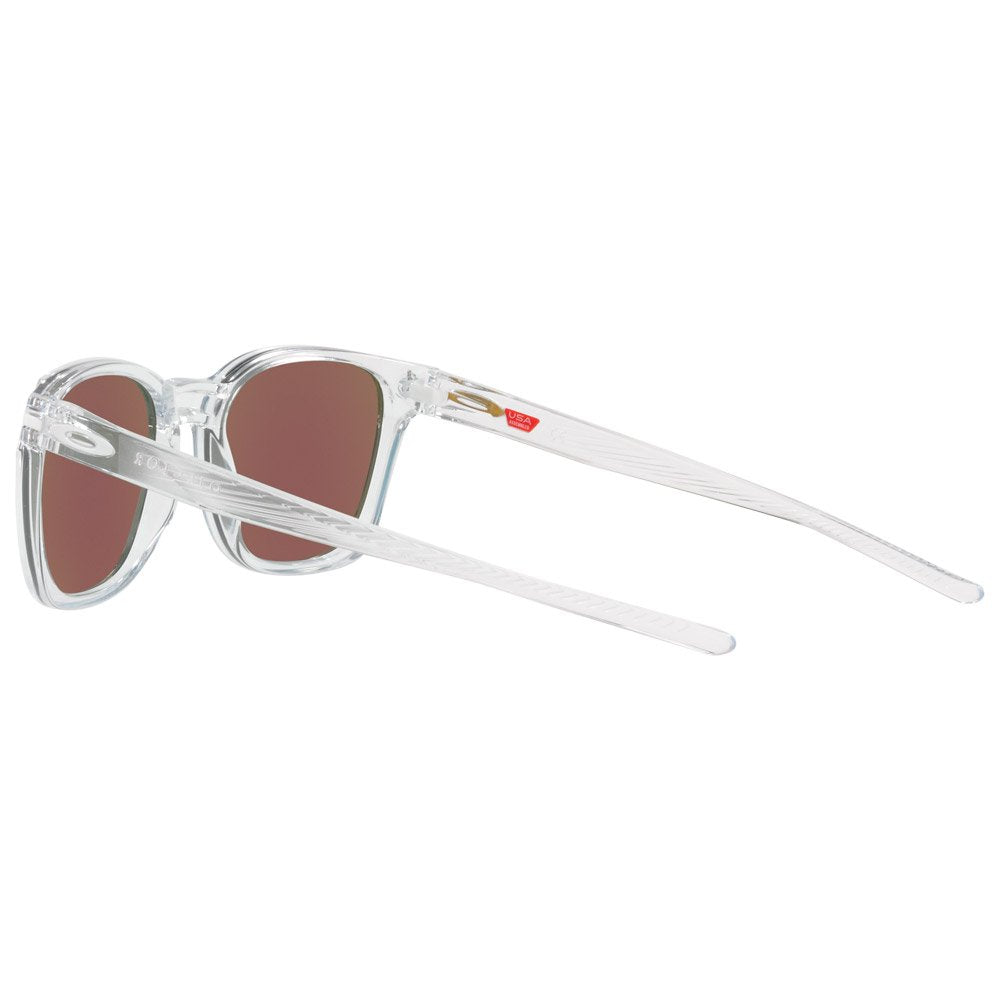 Oakley Ojector - Polished Clear Frame with Prizm Sapphire Lens