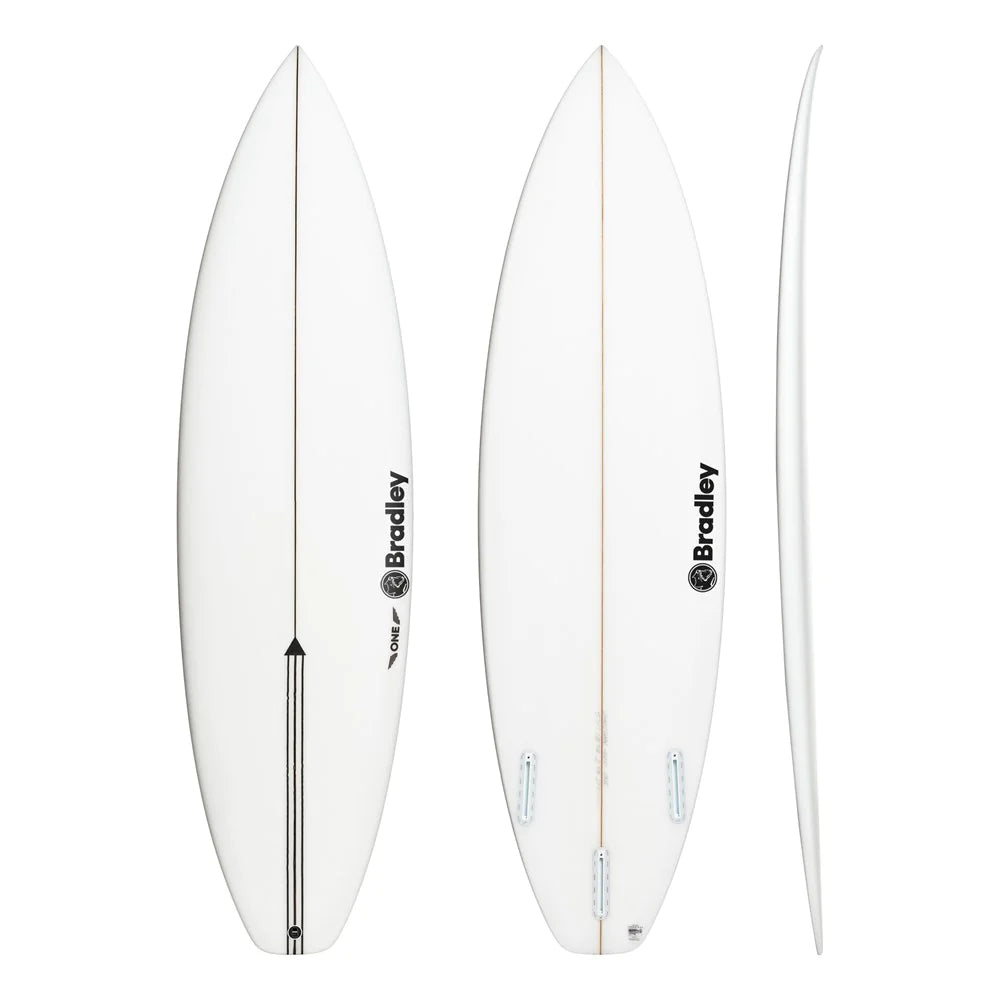 Christiaan Bradley The One Surfboard Futures White