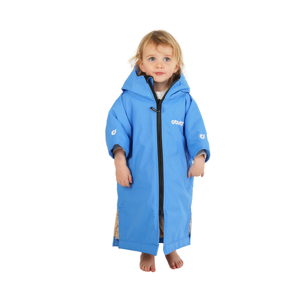 Coucon Kids Changing Robe Electric Blue