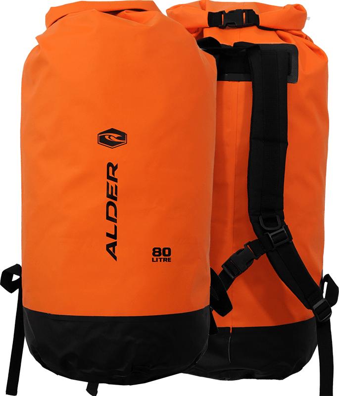 Alder 80L Dry Bag - Orange