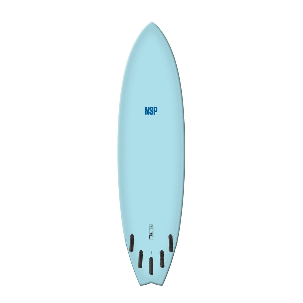 NSP Elements Surfboard HDT Fish - Ocean Blue